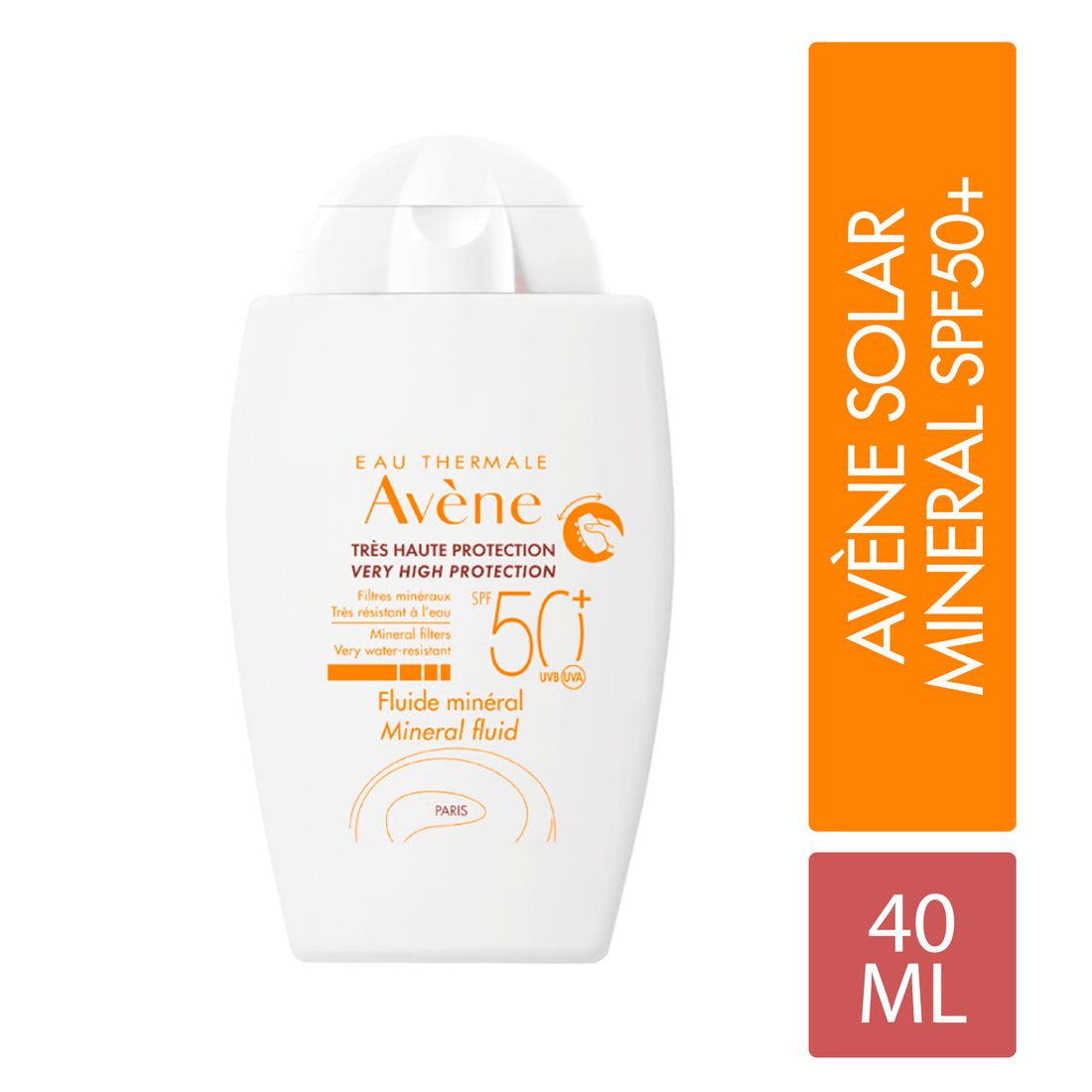 Protector Solar Fluido Mineral 50+40 ML