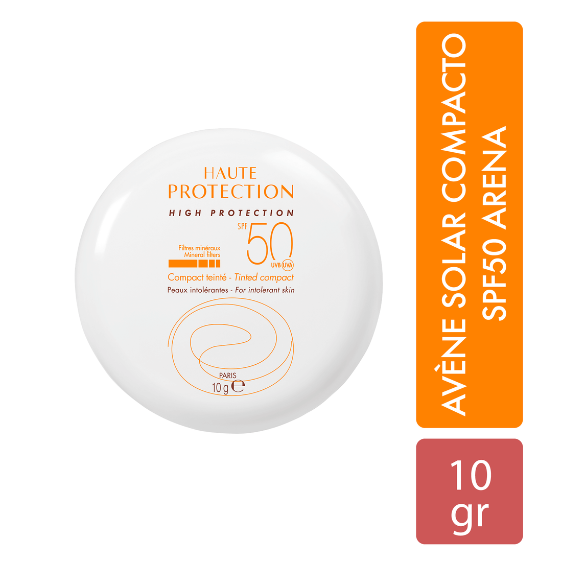 Protector Solar Compacto SPF 50 Sable (Arena) 10 G