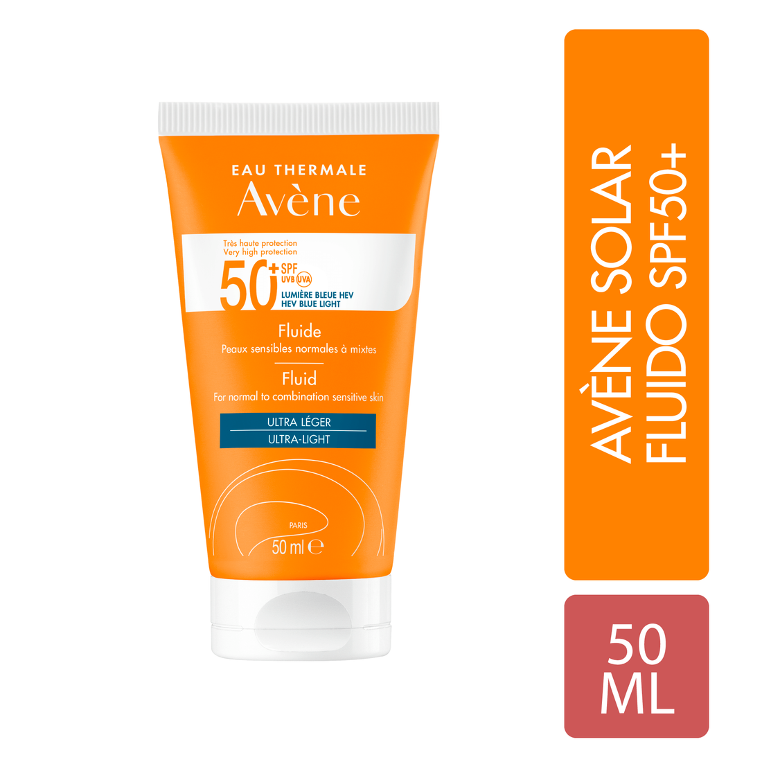 Protector Solar Fluido 50+ 50 ML