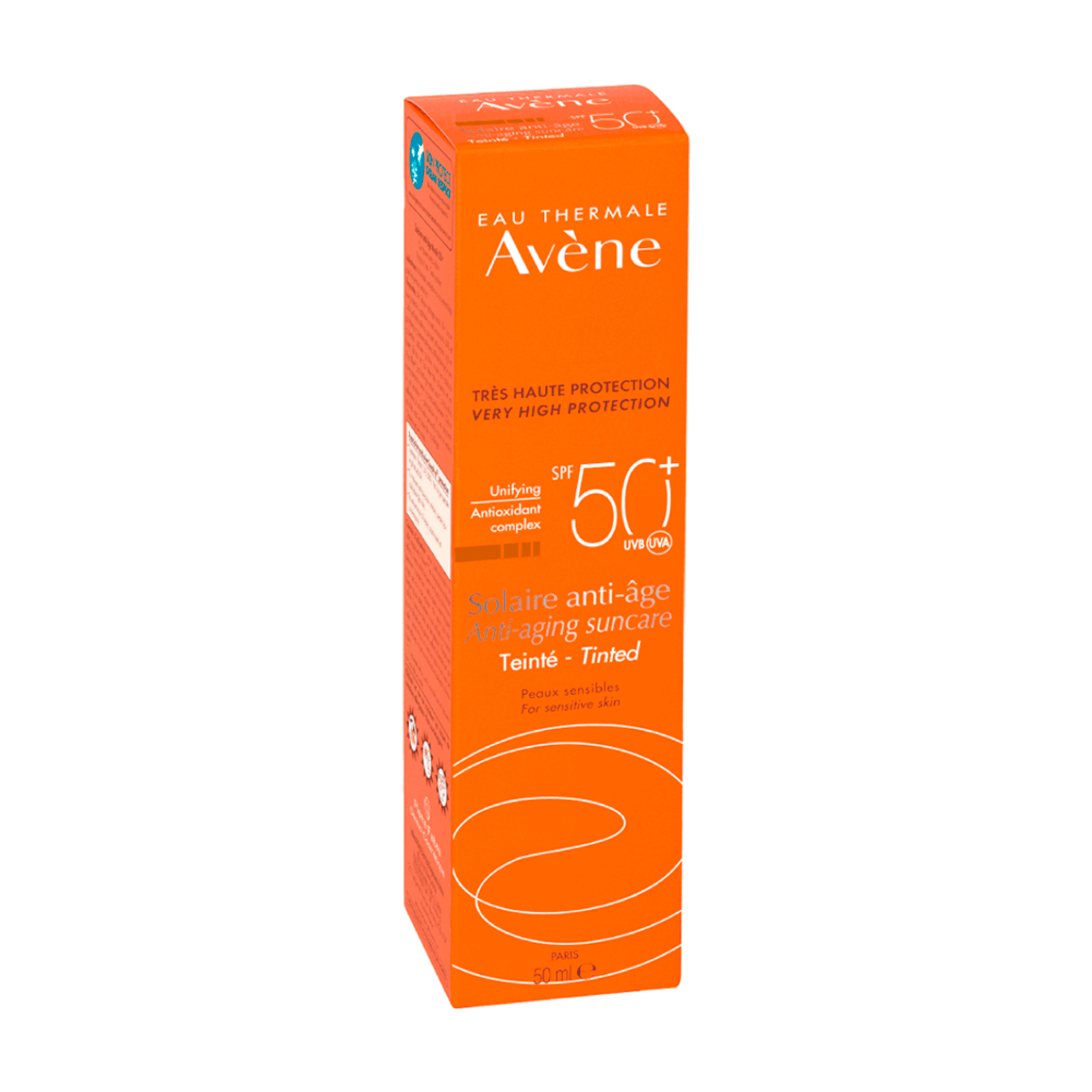 Protector Solar Antiedad Color 50+50 ML