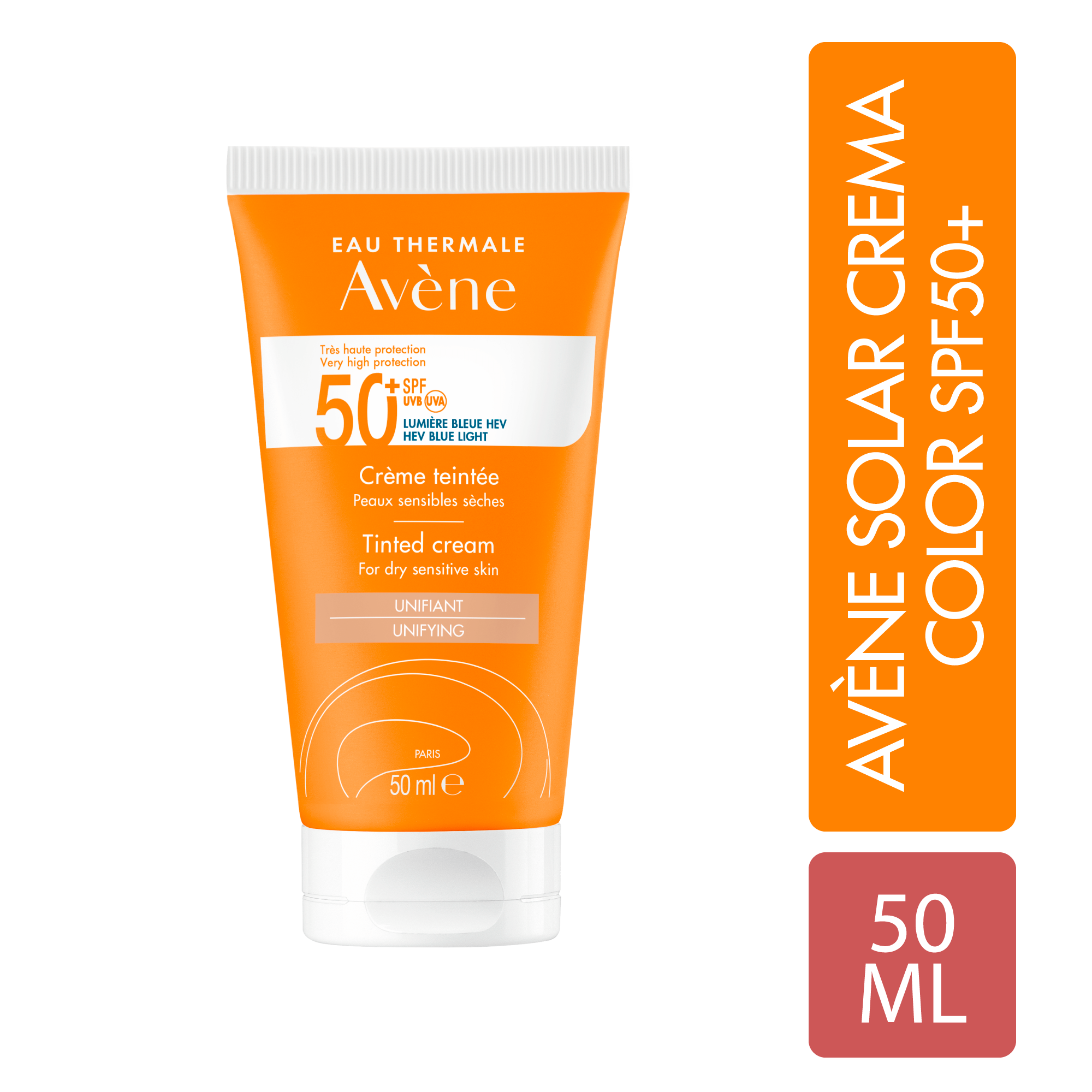 Protector Solar Crema Color 50+50 ML