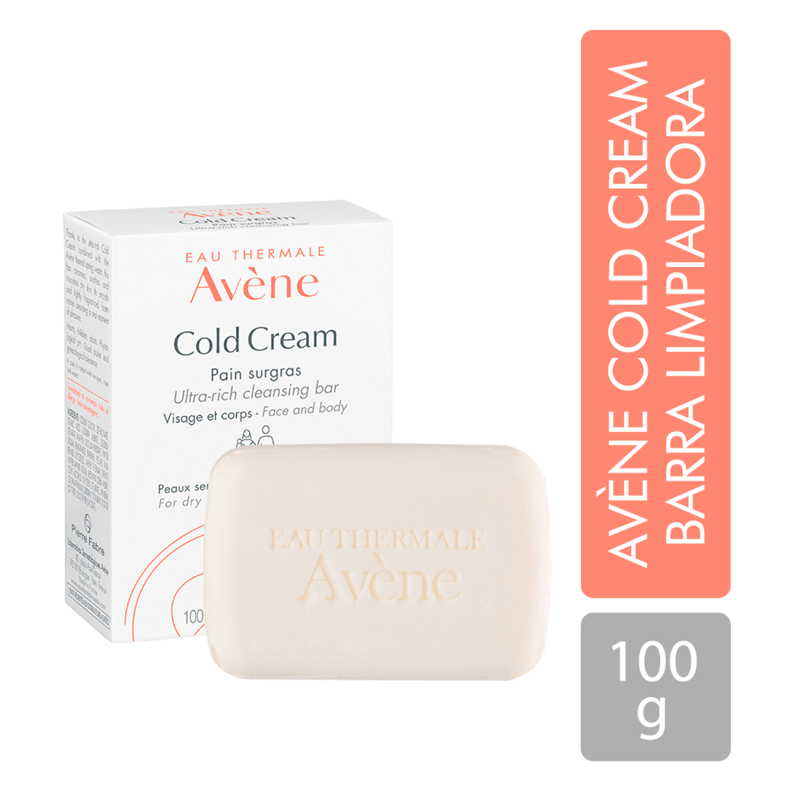 Cold Cream Barra Limpiadora 100G