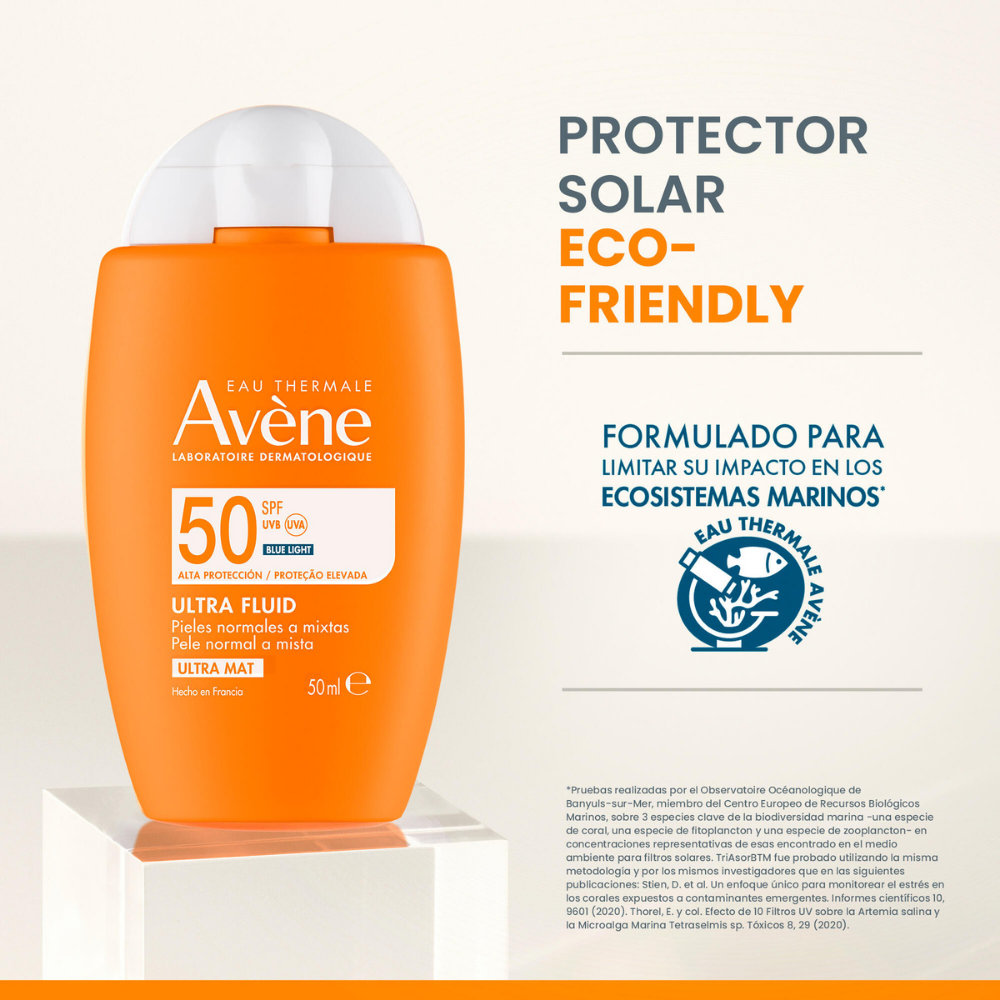 Protector Solar Ultra Fluido Invisible SPF 50 50 ML l Avène
