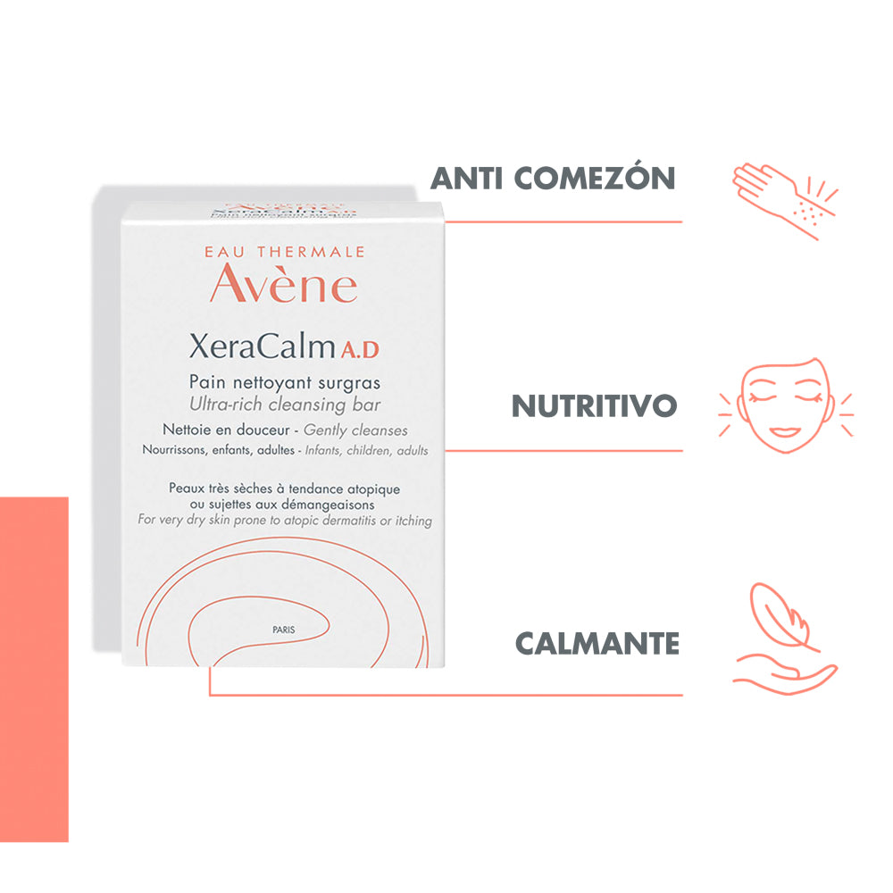 Xeracalm A.D Barra Limpiadora 100 G l Avène