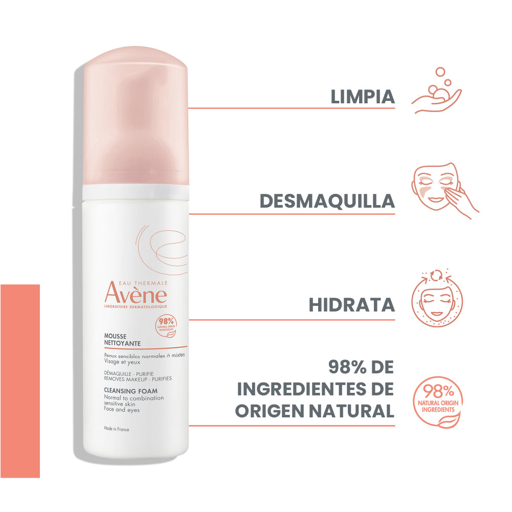 Espuma Limpiadora 150 ML l Avène