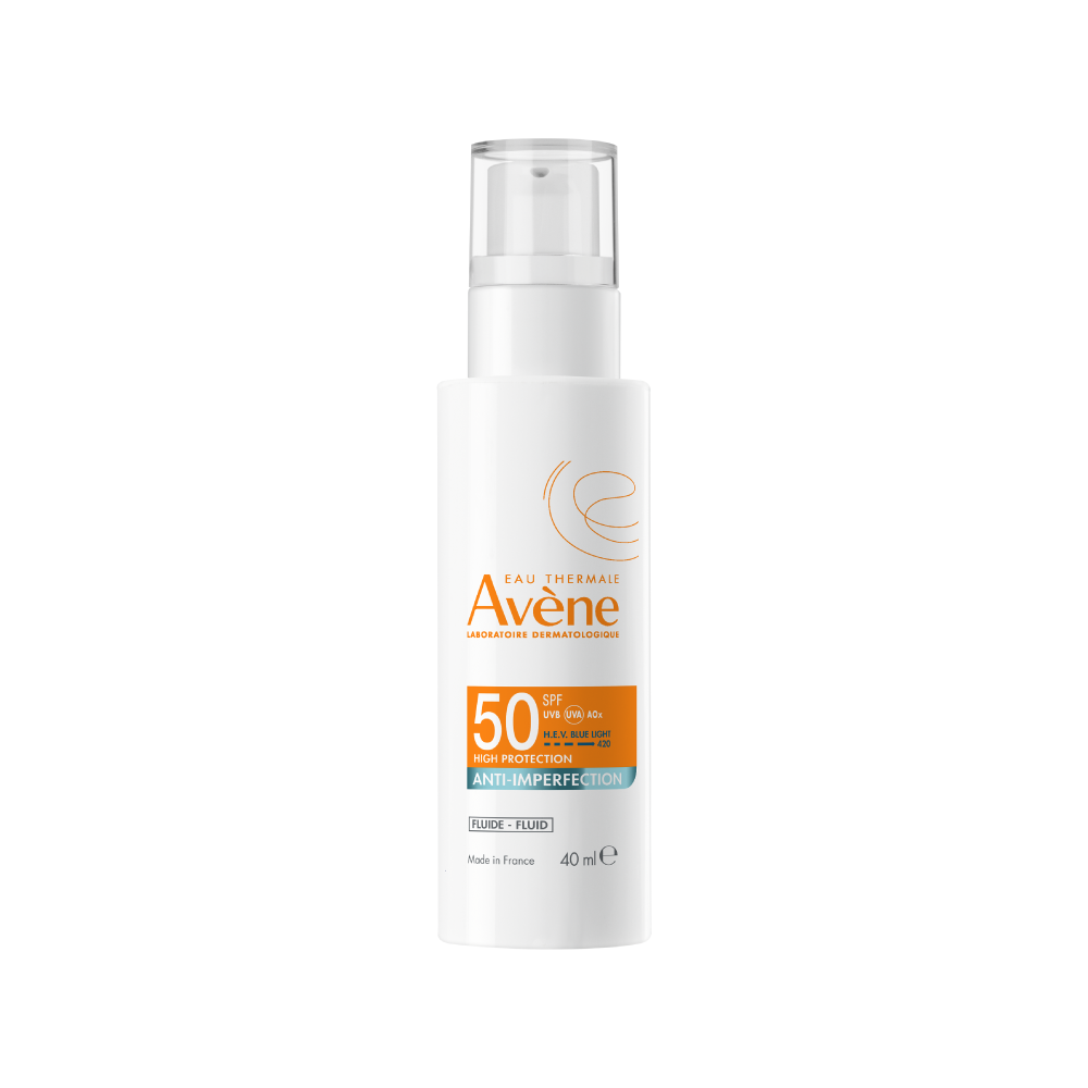 Protector Solar Fluido Anti Imperfecciones SPF50 40 ML l Avène