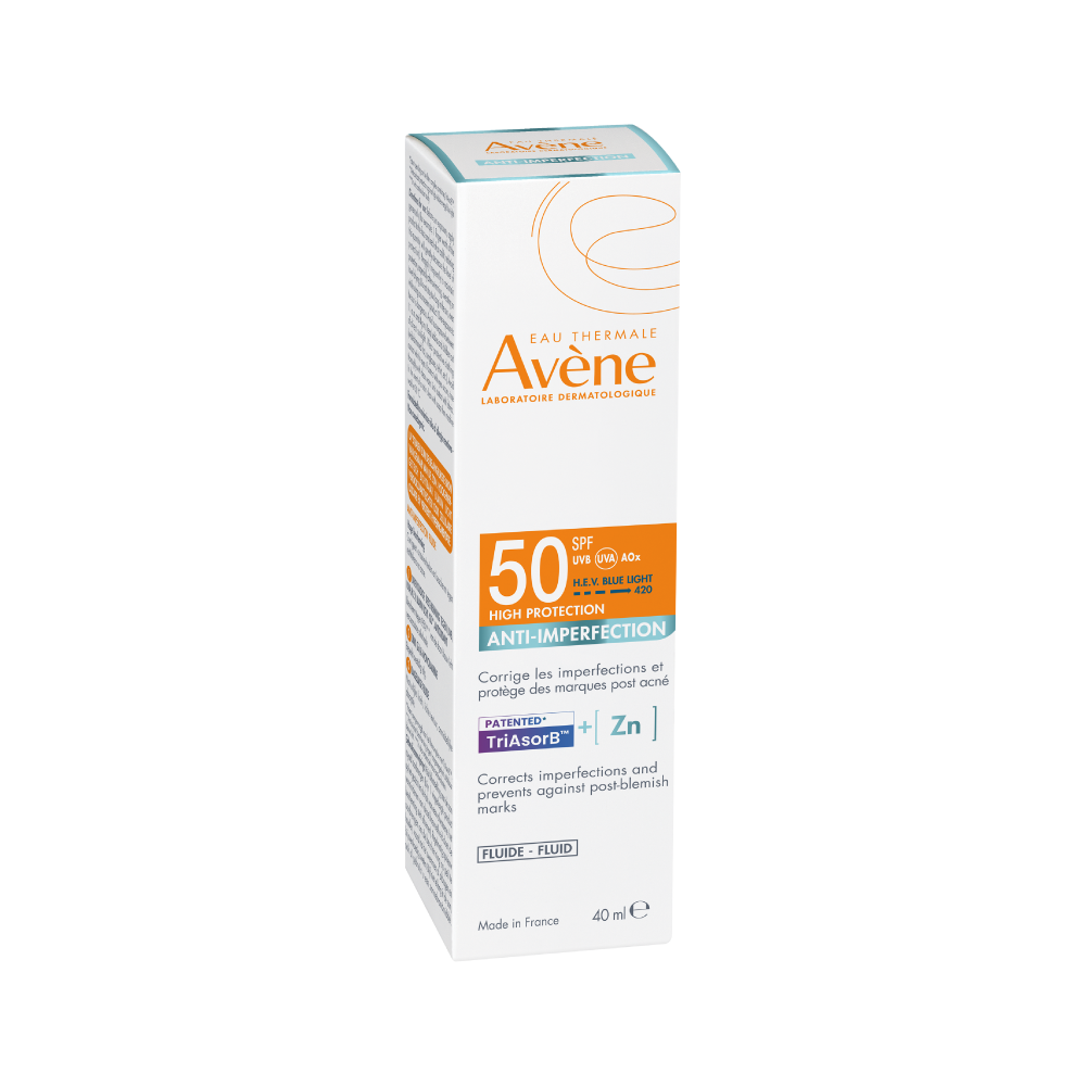 Protector Solar Fluido Anti Imperfecciones SPF50 40 ML l Avène