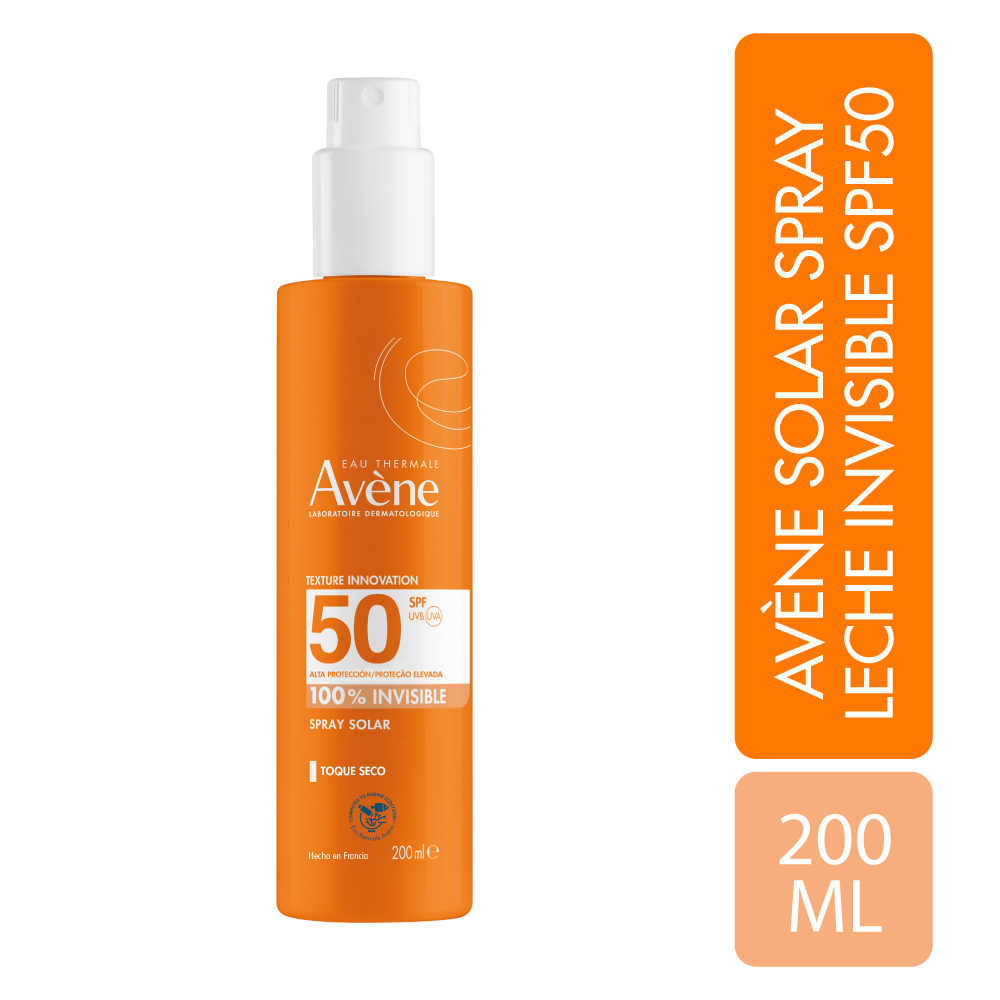 Solar Spray Leche Invisible SPF 50+ 200ML l Avène 