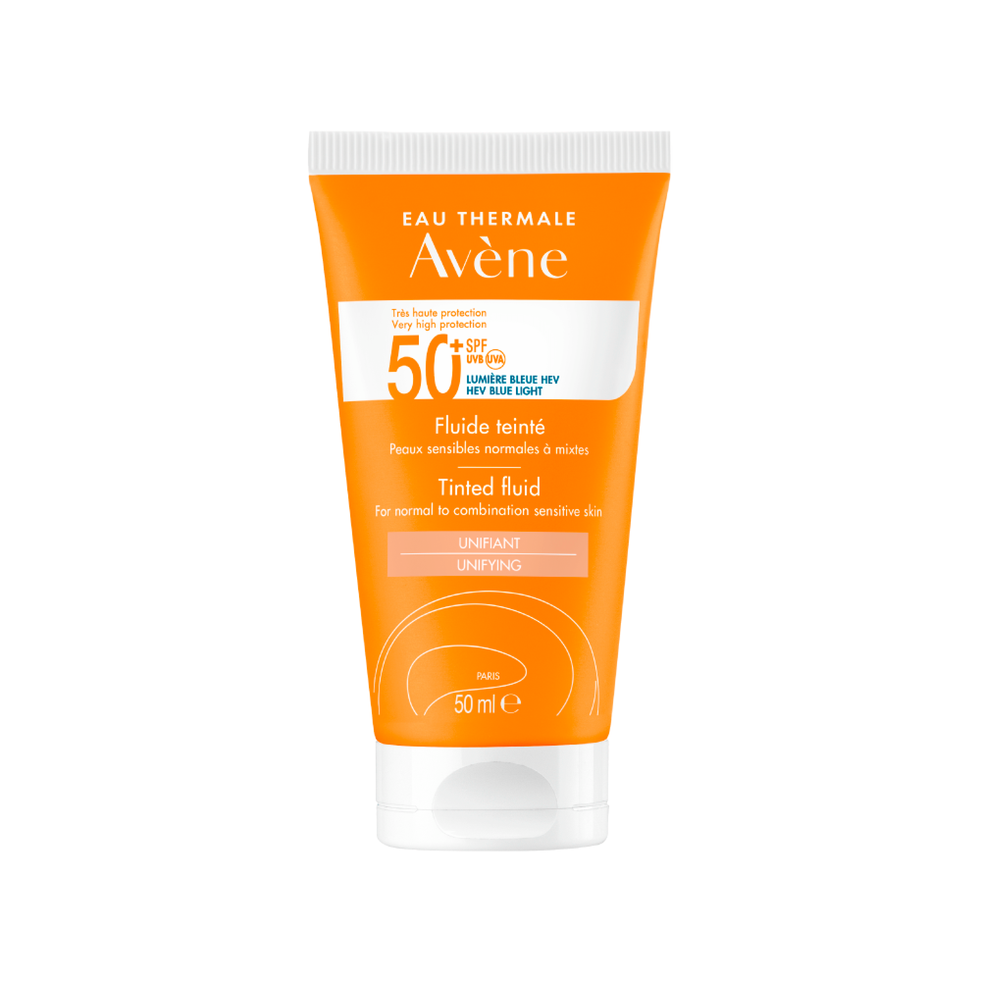 Protector Solar Fluido Color 50+50 ML