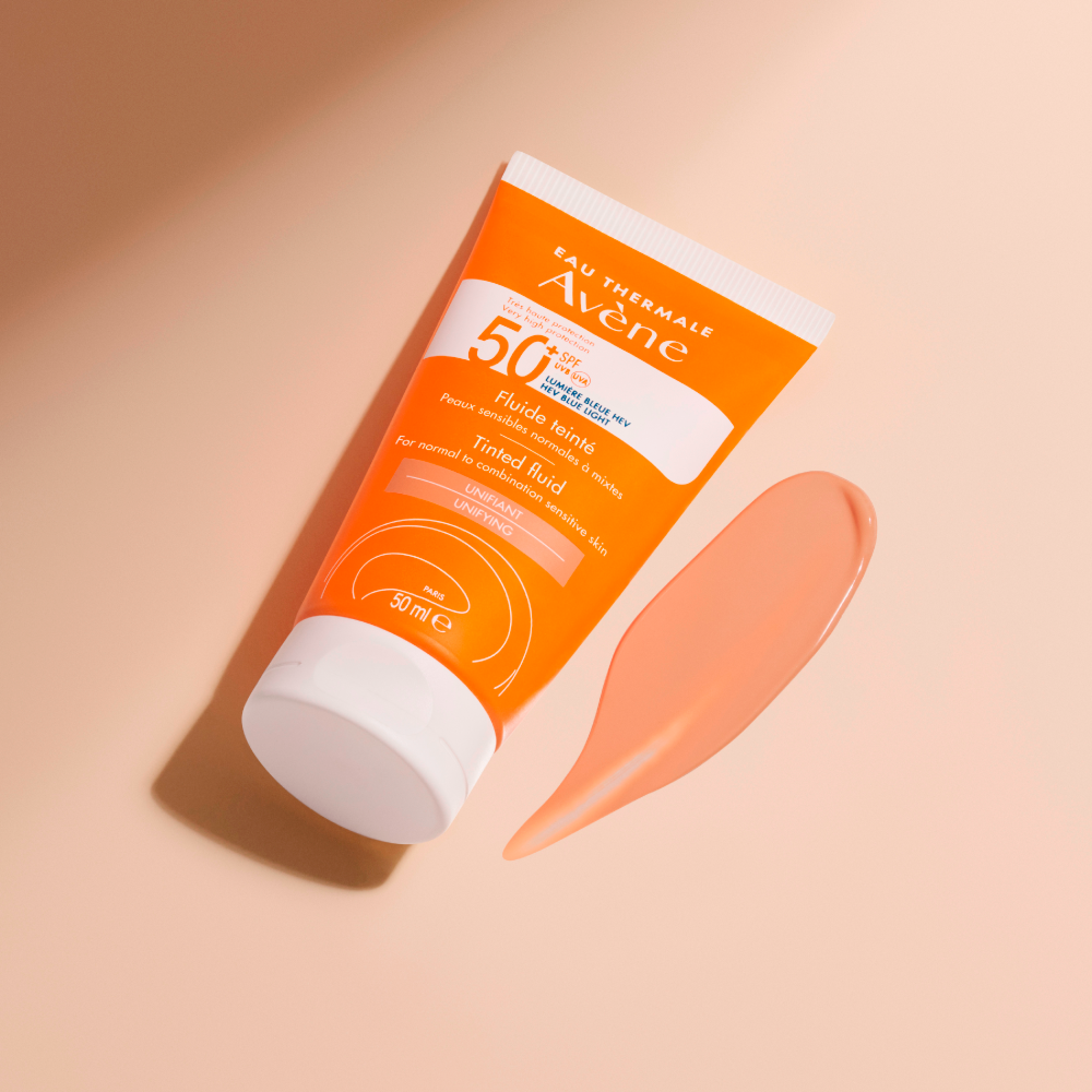 Protector Solar Fluido Color 50+50 ML