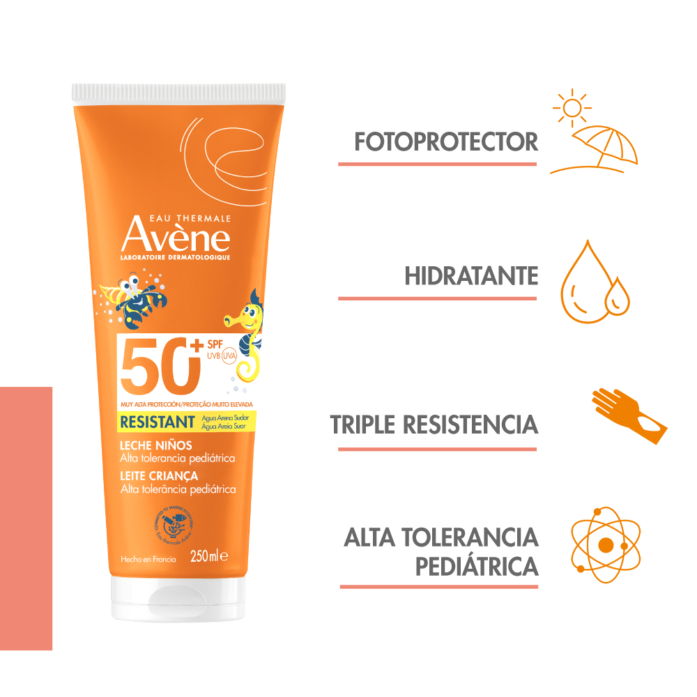 Protector Solar Leche Niños SPF 50+ 250 ML